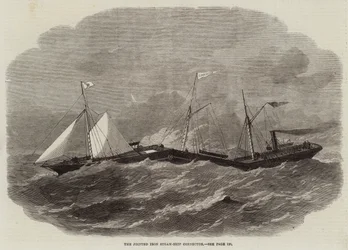 Der Gelenkte Eisen-Dampfschiff-Verbinder